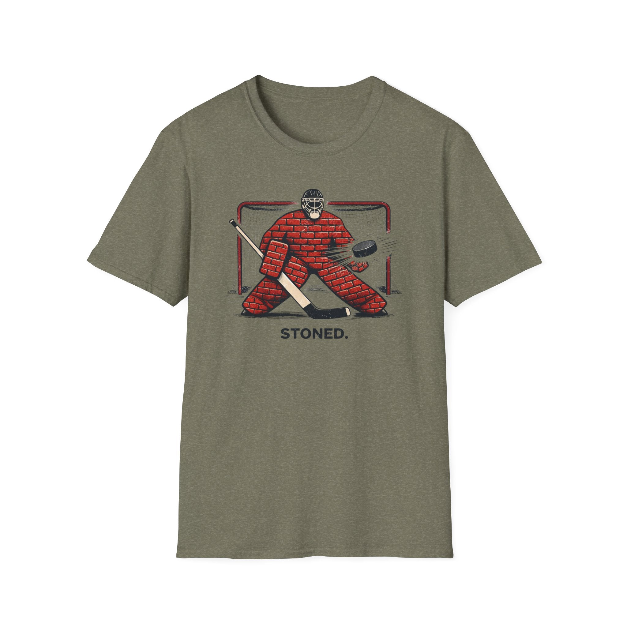 Hockey Goalie Stoned T-Shirt