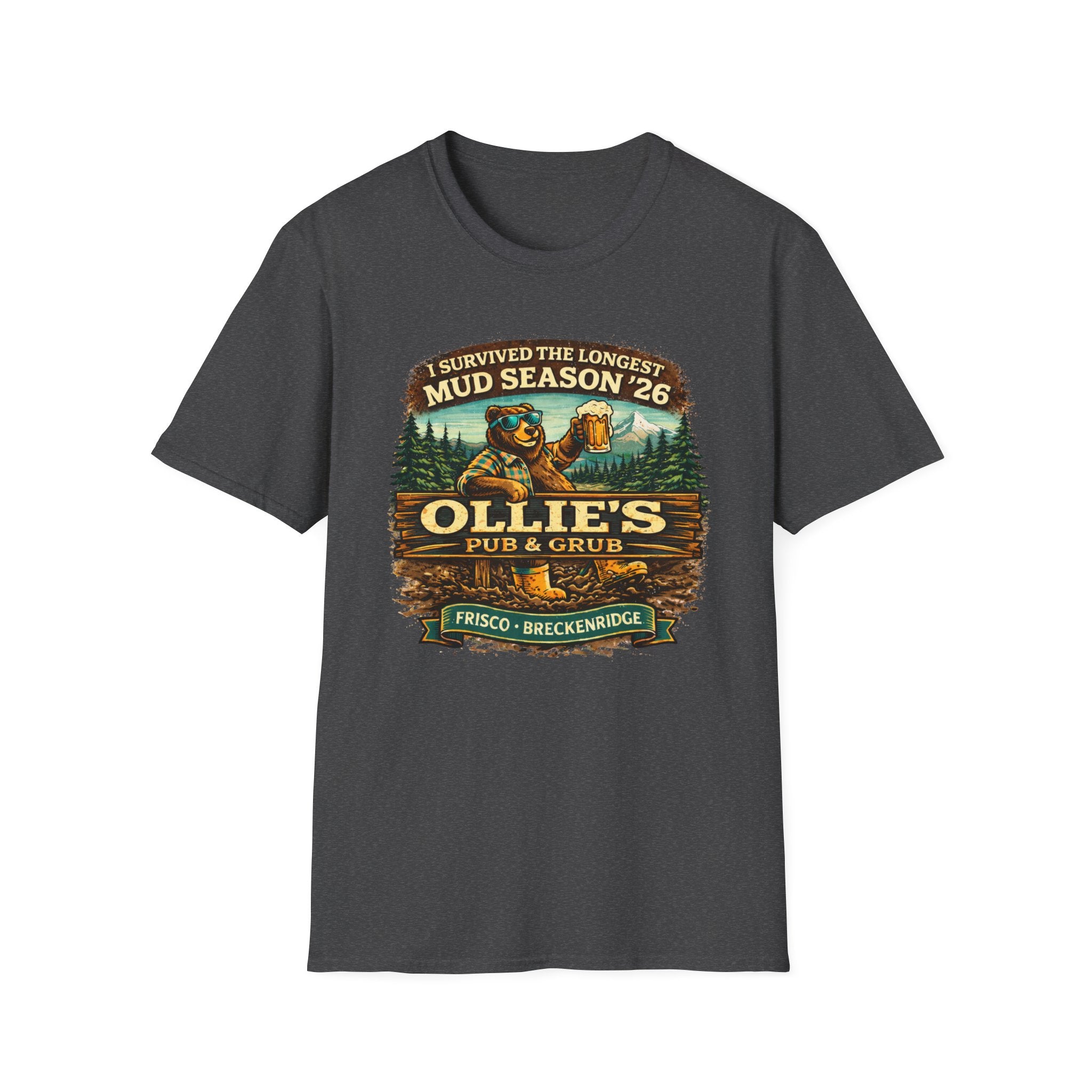 Ollie's Survived Mud '26 T-Shirt