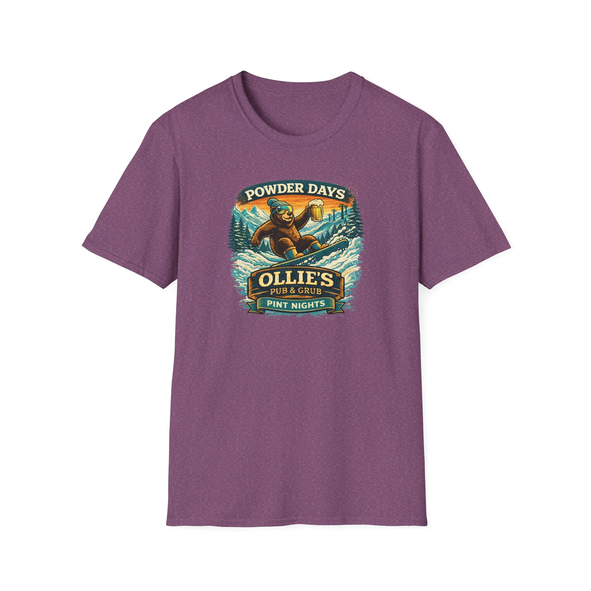 Ollie's Powder Days Bear T-Shirt
