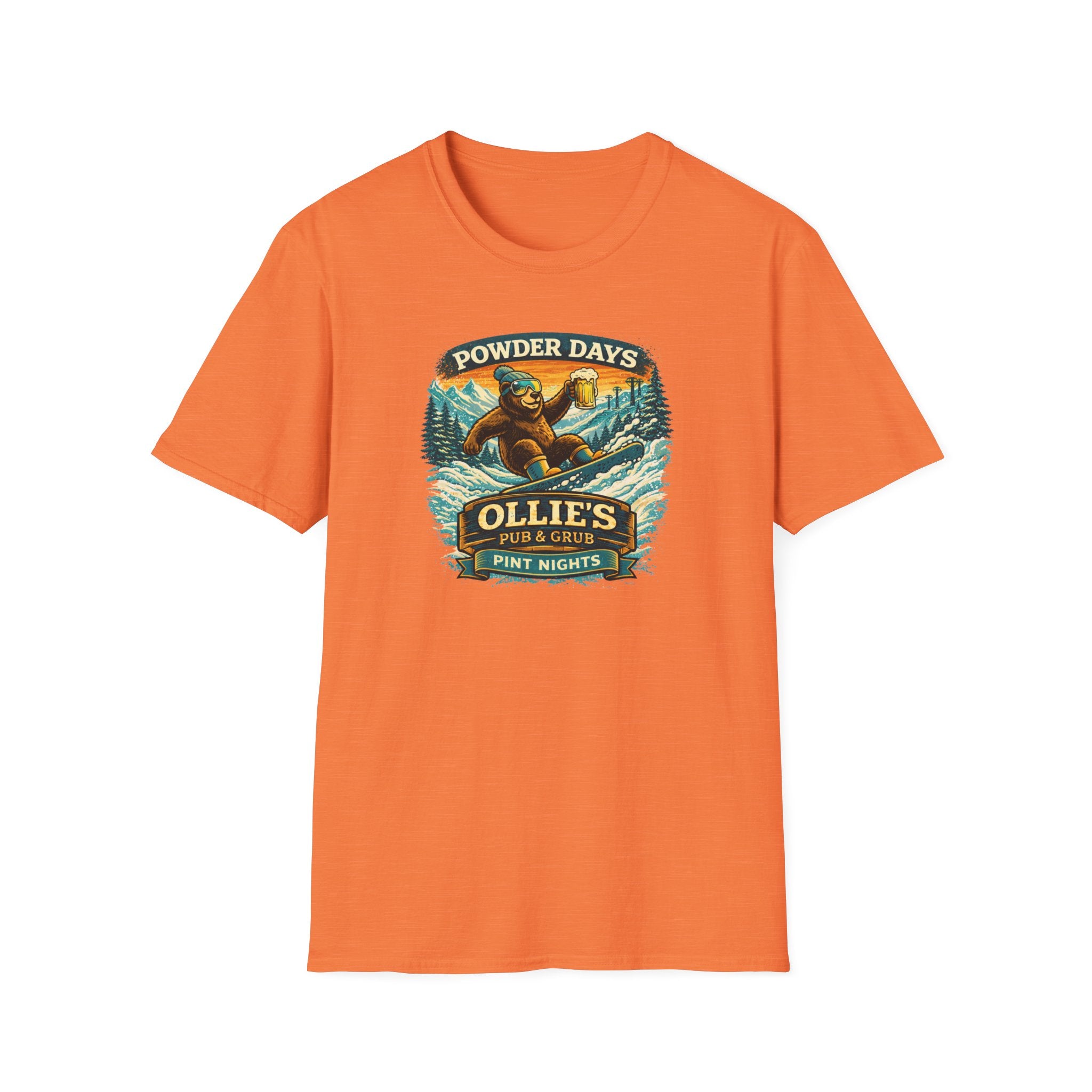Ollie's Powder Days Bear T-Shirt