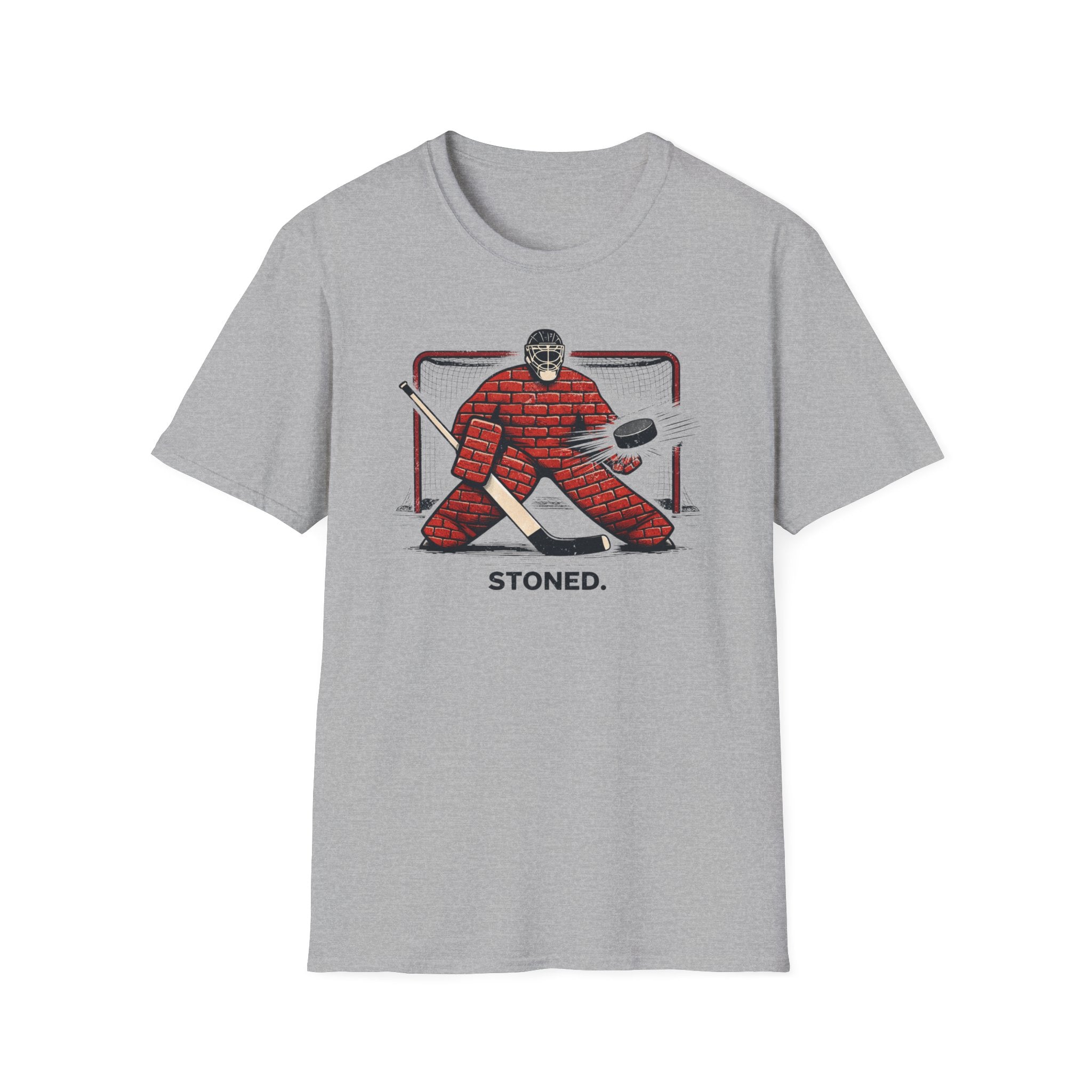 Hockey Goalie Stoned T-Shirt