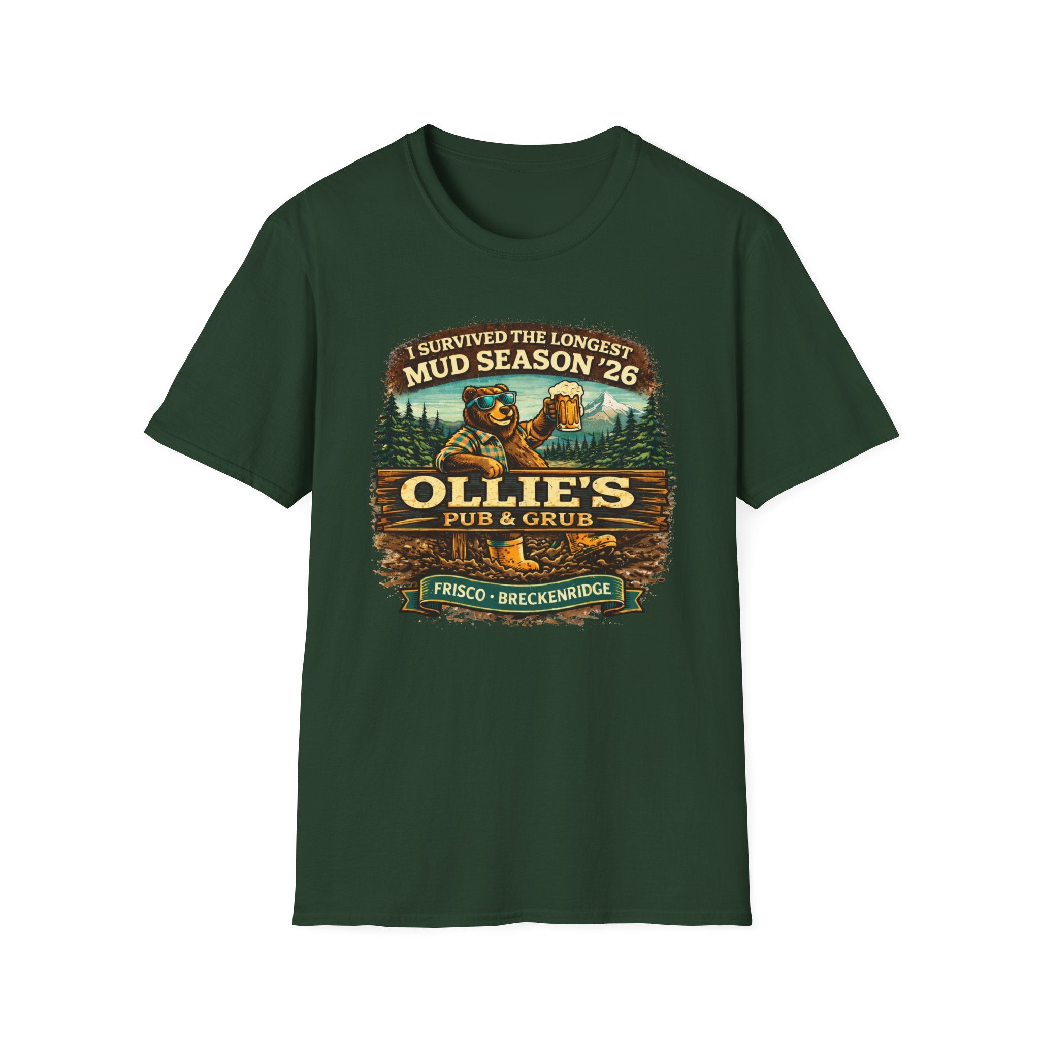 Ollie's Survived Mud '26 T-Shirt