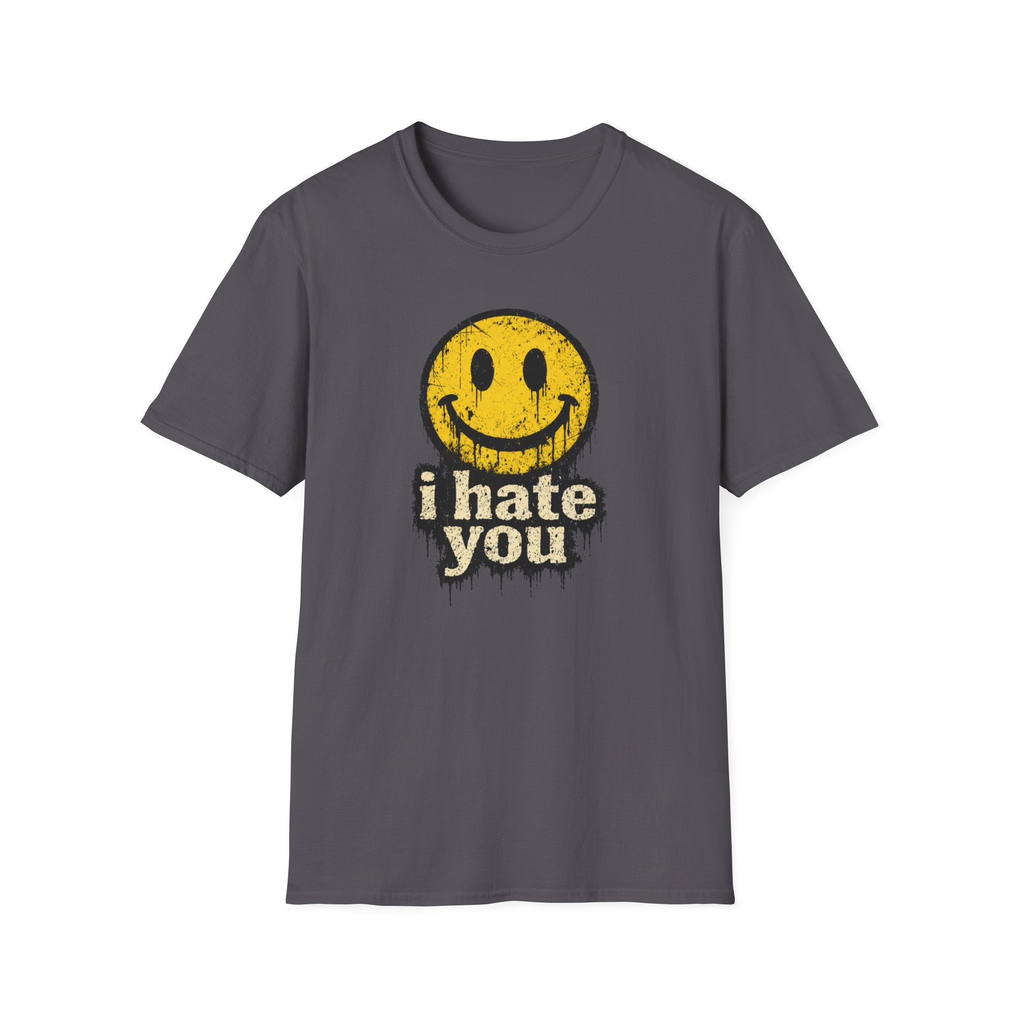 I Hate You Smiley T-Shirt