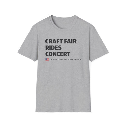 Craft Fair Rides Concert T-Shirt
