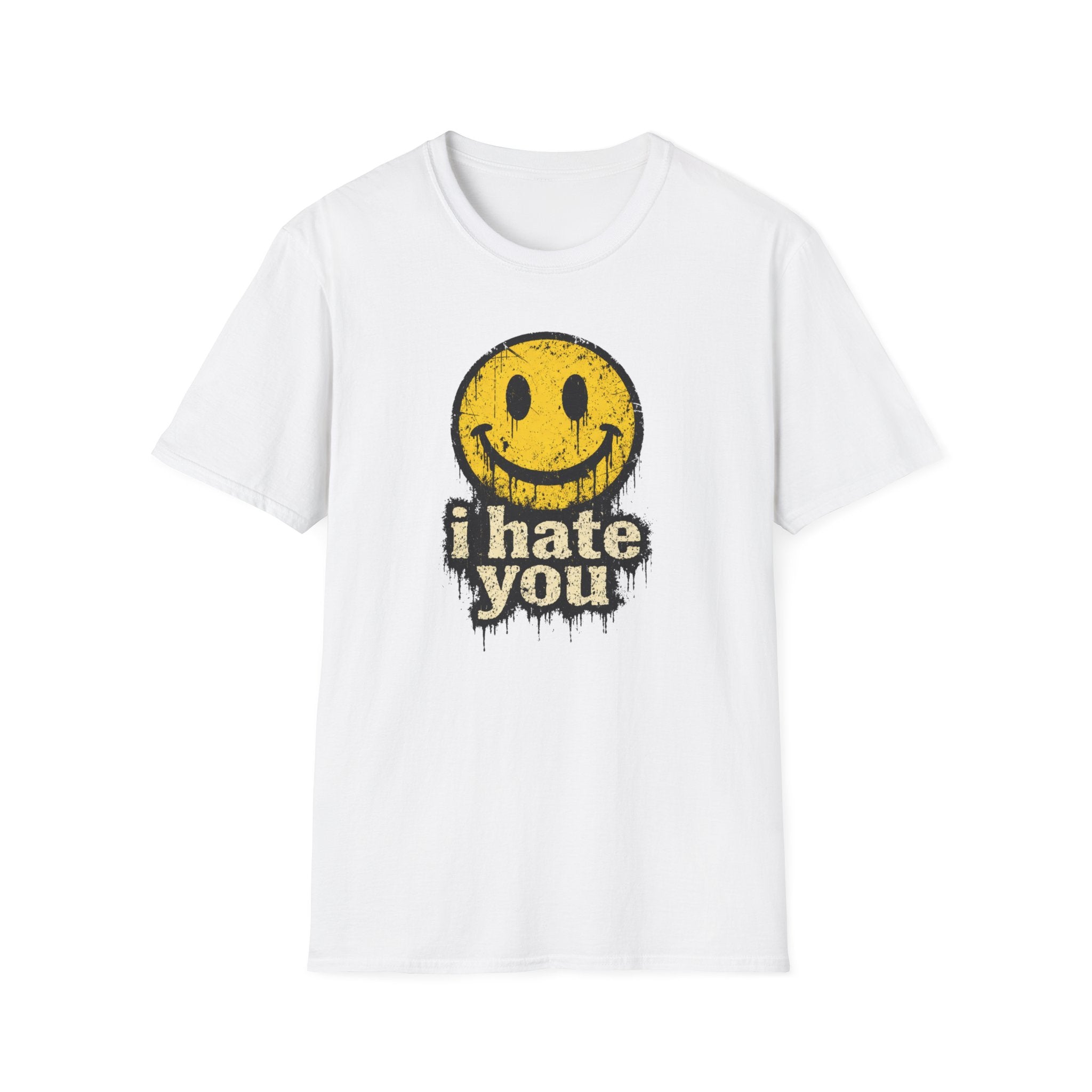I Hate You Smiley T-Shirt