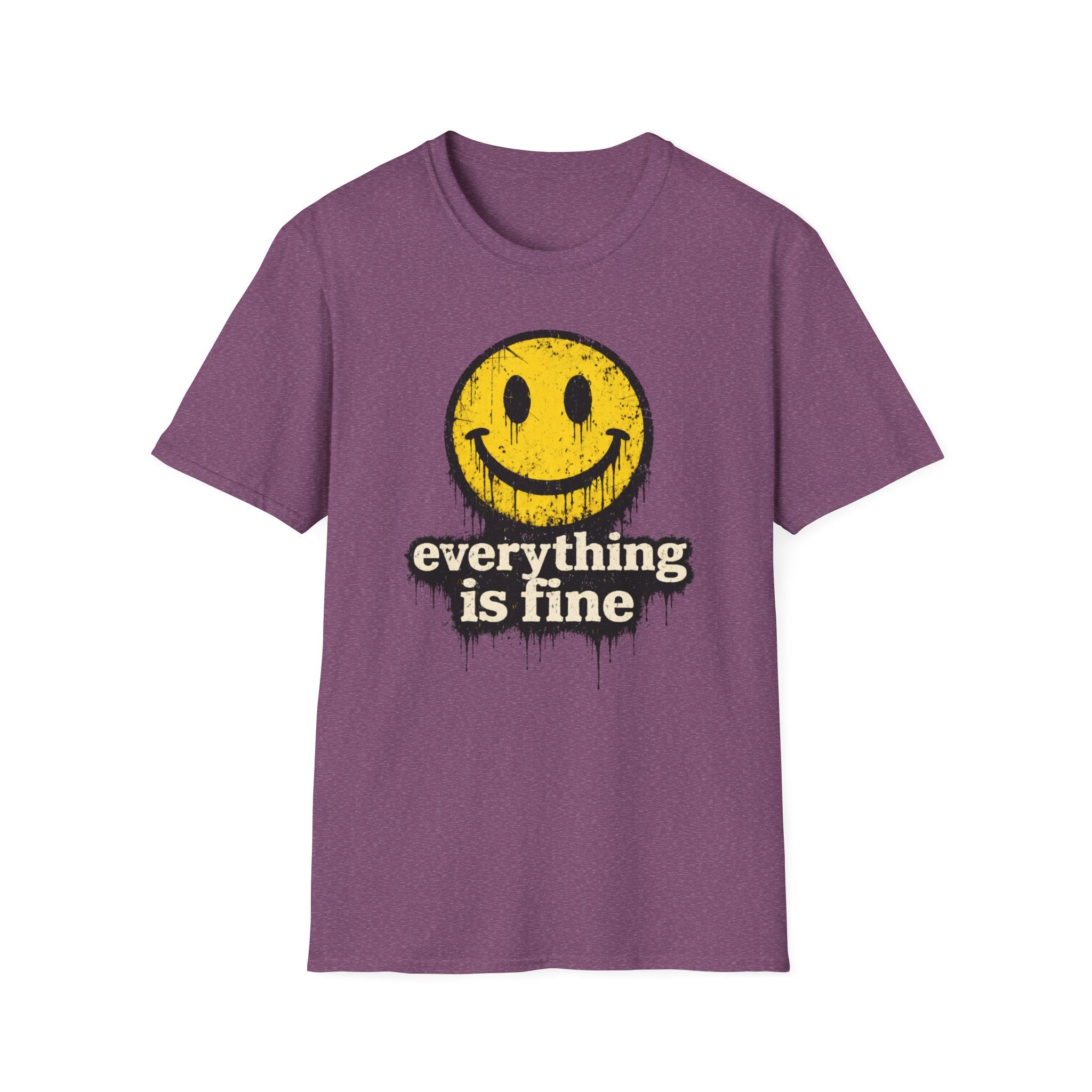 Everything is Fine Smiley T-Shirt