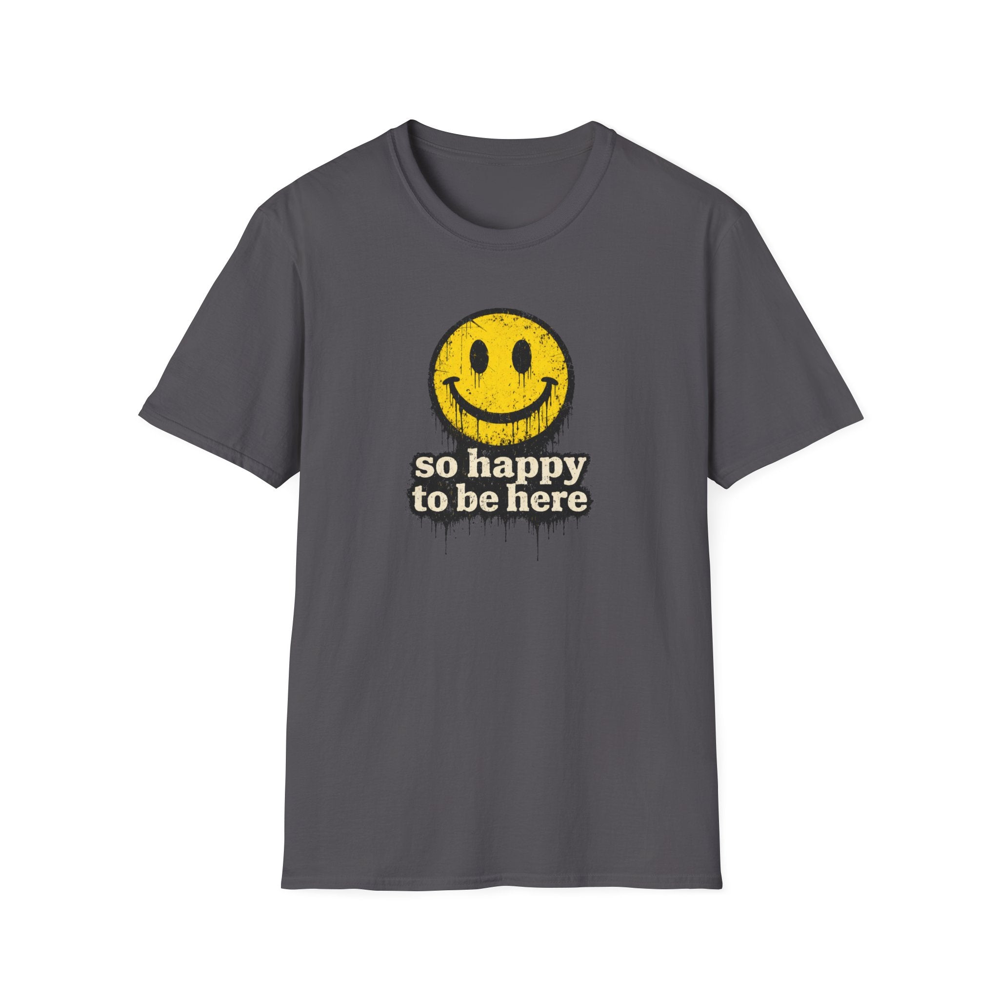 So Happy to Be Here Smiley T-Shirt