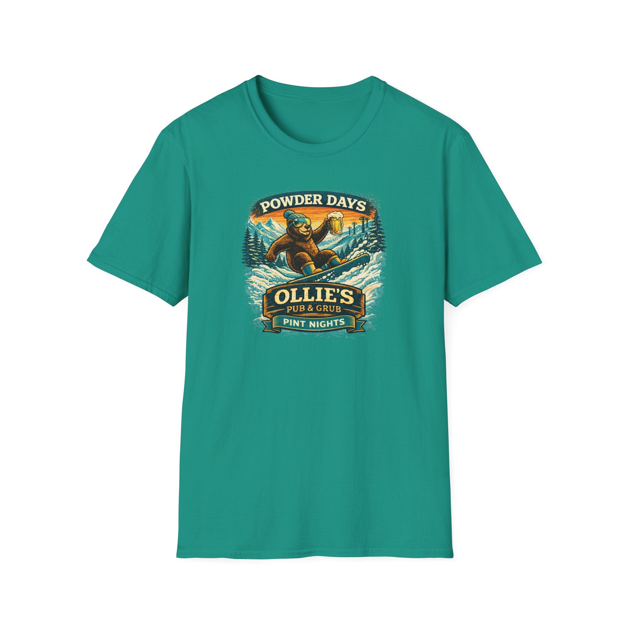 Ollie's Powder Days Bear T-Shirt