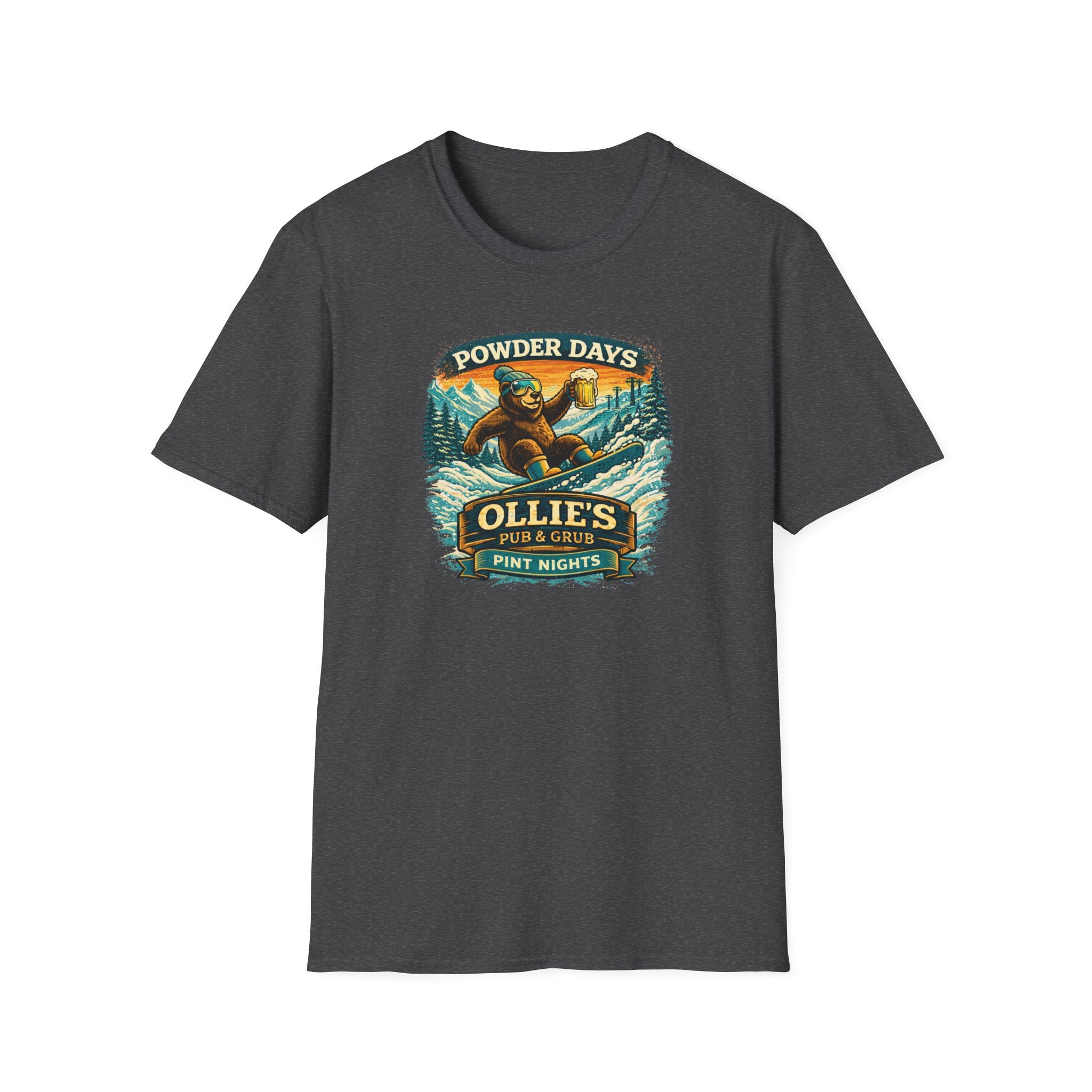 Ollie's Powder Days Bear T-Shirt